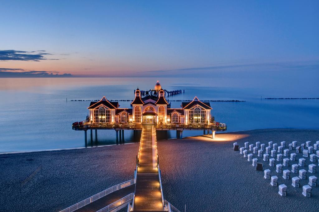 Strandhaus Manatee Mit Sauna Und Kamin Sellin  Exteriör bild